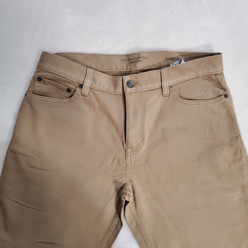 Banana Republic Tan‎ Straight Jeans - Picture 2 of 16